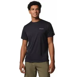 COLUMBIA Herren Shirt Zero Rules Light SS Crew, Größe S in Schwarz 010