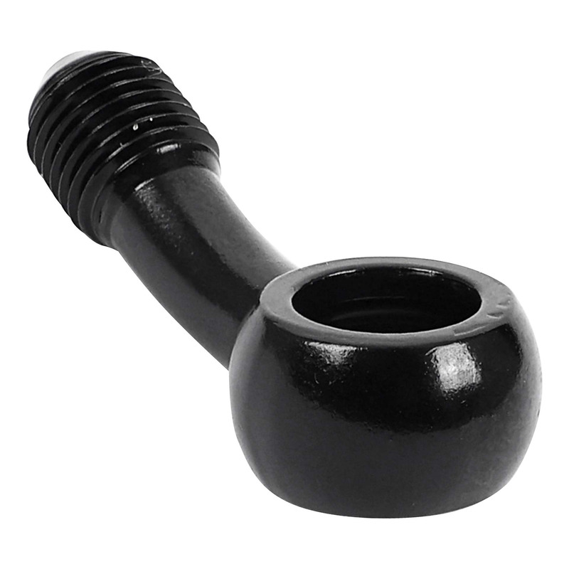 1Tek Origine Raccord Banjo noir 1tek Ø M10x125 angle 25°