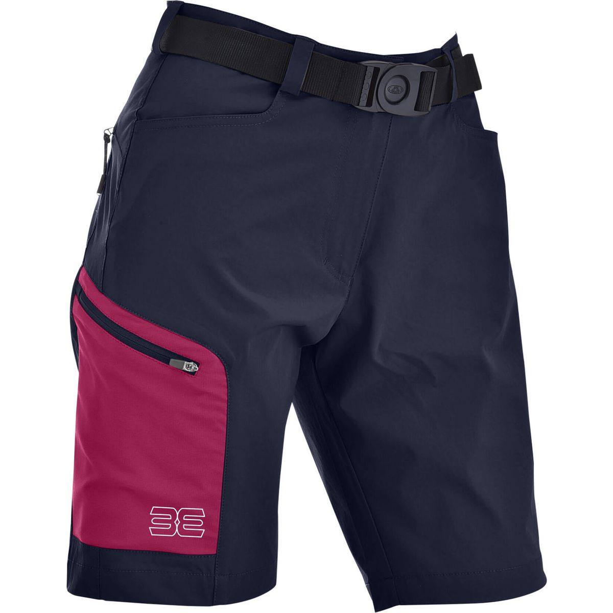 MAUL Sport Laval 3XT - Bermuda Elastisch navy blue/light purple (7281) 34 5972300719-7281-34