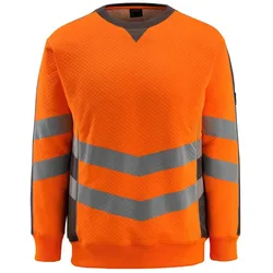 Mascot,  unisex Warnschutz-Langarmshirt Wigton orange Grosse 2XL (XXL)