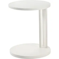 Aura Beistelltisch 62 cm, weiß, Buchenholz