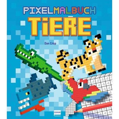 Pixelmalbuch Tiere, Taschenbuch von , Ullmann Medien, 978-3-7415-2892-7