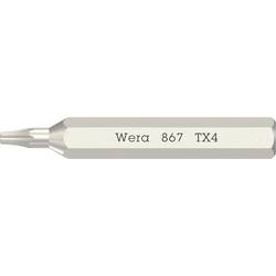 Wera 05058102001 867 Micro TORX® Torx-Bit Antrieb: 1/4 (6.3 mm) Abtrieb: TORX TX 4 30 mm