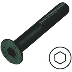 RS PRO, Schrauben, Schrauben Senkkopf Innensechkant M3x6mm (100 Schrauben pro Stück)