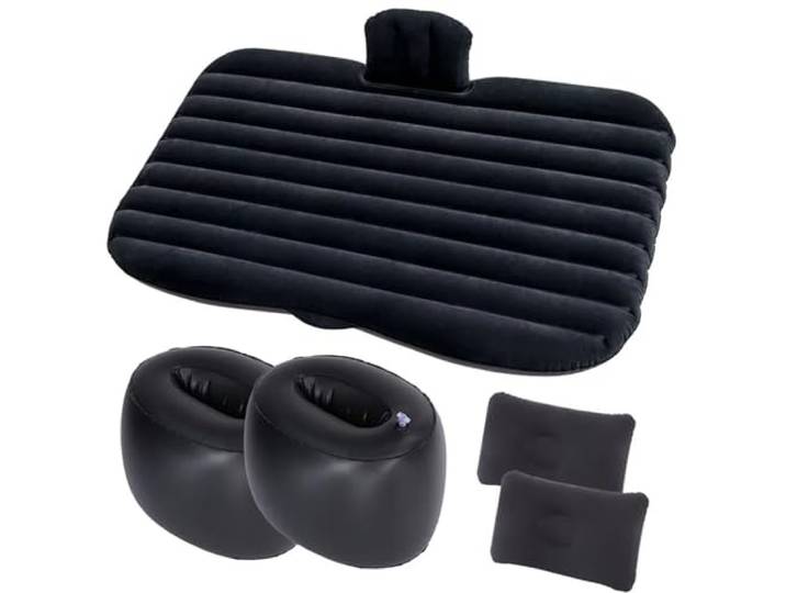 LCQSYE Auto-Reisebett Automotive Air aufblasbar Matratze Camping Sofa Rücksitz(E)