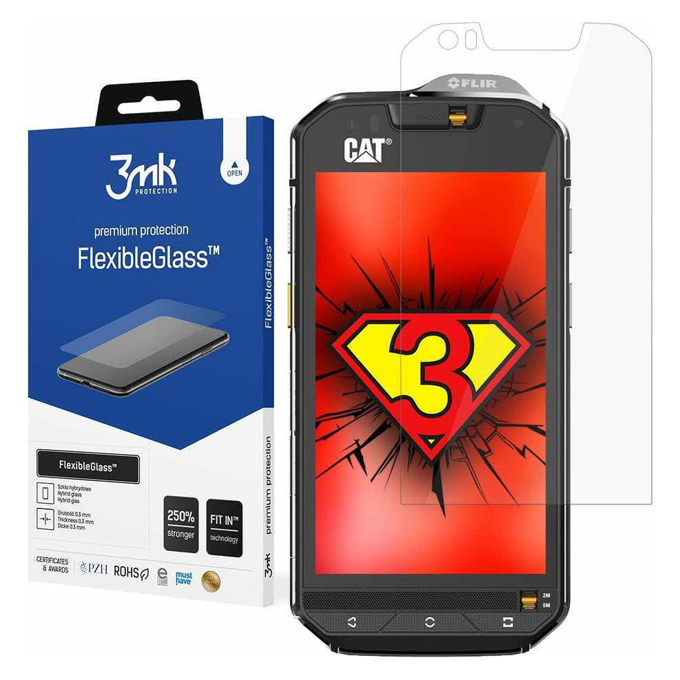 3MK FlexibleGlass do CAT S60 (1 Stk., CAT S60) (5901571184074)