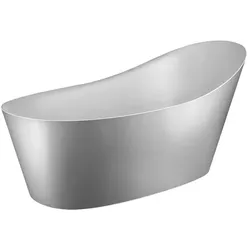 Gessi Badewanne CONO, Cristalplant (mattes Weiß), RAL9005,1800x850mm, 45923800