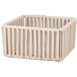 SCHÖNER WOHNEN-Kollektion Badkorb Zovo M Baumwolle Beige Natur