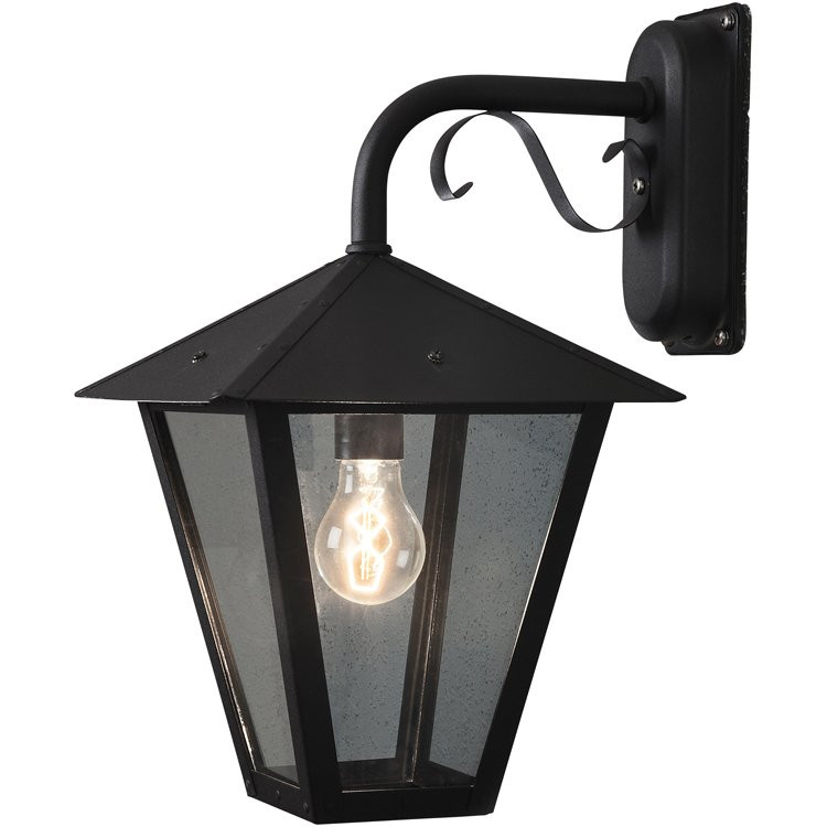 Konstsmide Benu Landelijke Buitenlamp Zwart