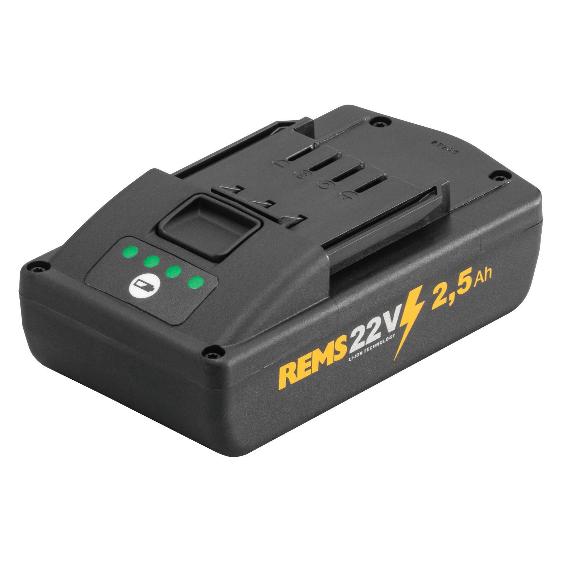 Rems Akku 21,6V (22V max) 2,5Ah ( 571571 R22) (21.60 V) (571571 R22)