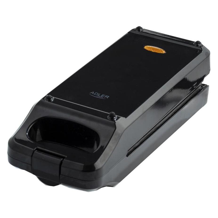 Adler AD 3066 Multifunctional device - toasting, baking, grilling, Double-sided, Black (AD 3066)