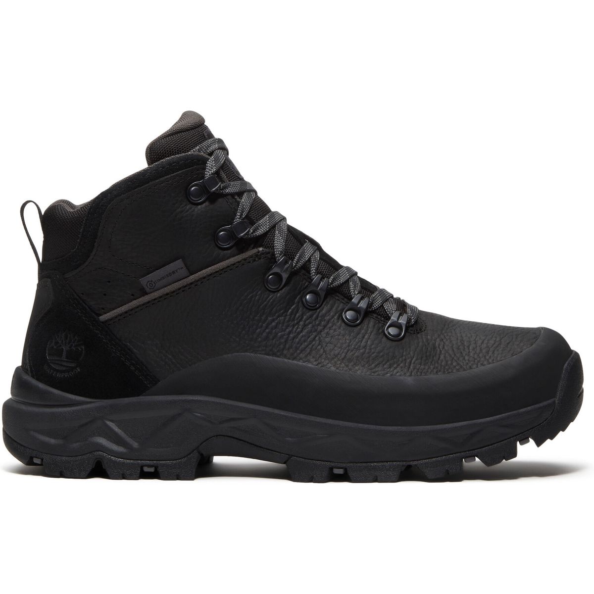 Timberland Mens Mid Lace UP Waterproof Hiking Boot blk full grain 9.5 TB0A2QA9W021-9.5