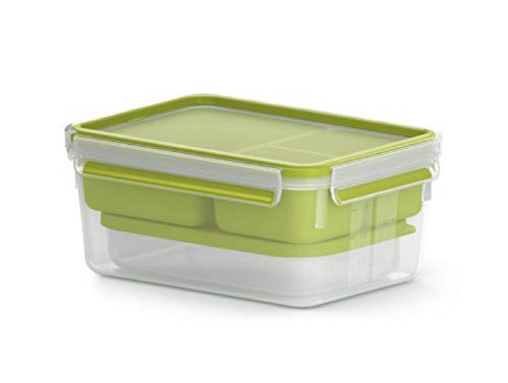 Emsa Clip & Go Lunchbox, 2,2 l, 100% dicht, met versheidsafdichting N10716