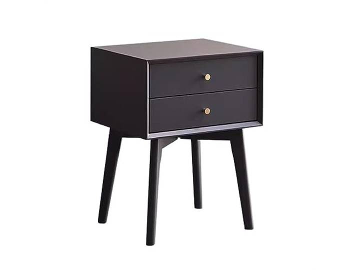 YANG11FAN Vielseitig Holz Nachttisch Schlafzimmer Moderner(Bruin)