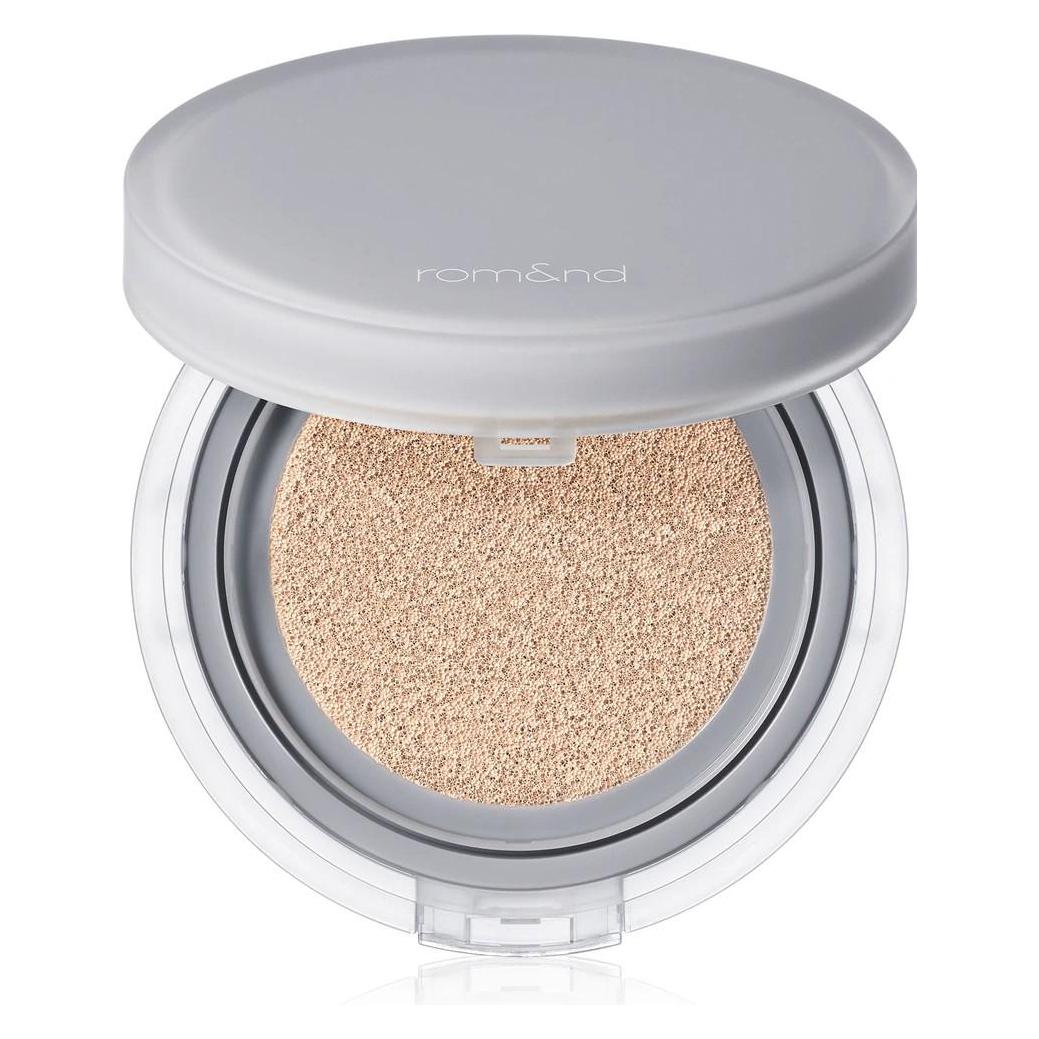 Rom&Nd Nu Zero Cushion Long Lasting High Coverage Semi Matte Finish 02 Pure 21 - Korean Cushion Foun (02 Pure 21) (8809625244781)
