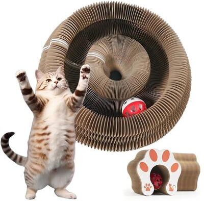 Uplift Treasures Accordion Cat Scratching Board Toy Accordion Cat Scratching Board Toy
