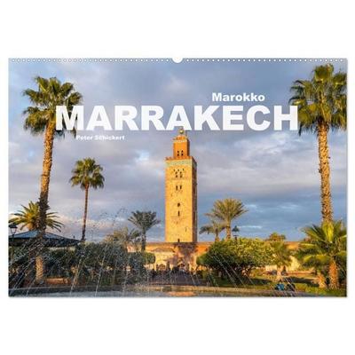 Marokko - Marrakesch (Wandkalender 2026 DIN A2 quer), CALVENDO Monatskalender