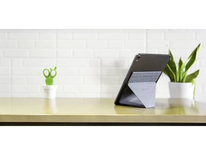 MOFT TabletStand - Tablet Standaard - Onzichtbaar en herbruikbaar - Grijs