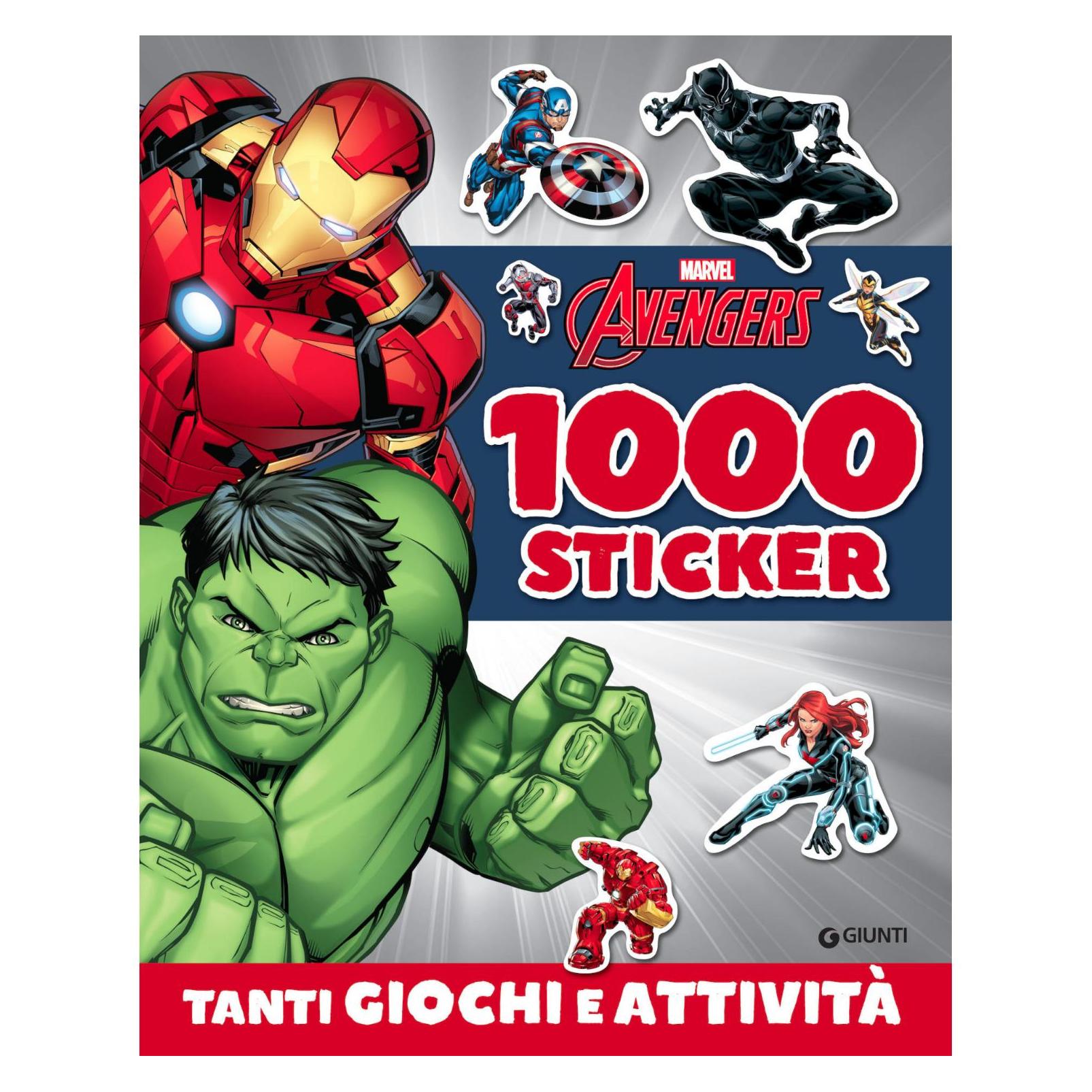Giunti 1000 Sticker Marvel Avengers (1000 Sticker) (43227801)