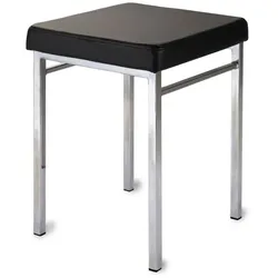 Badhocker Remi Metall Schwarz