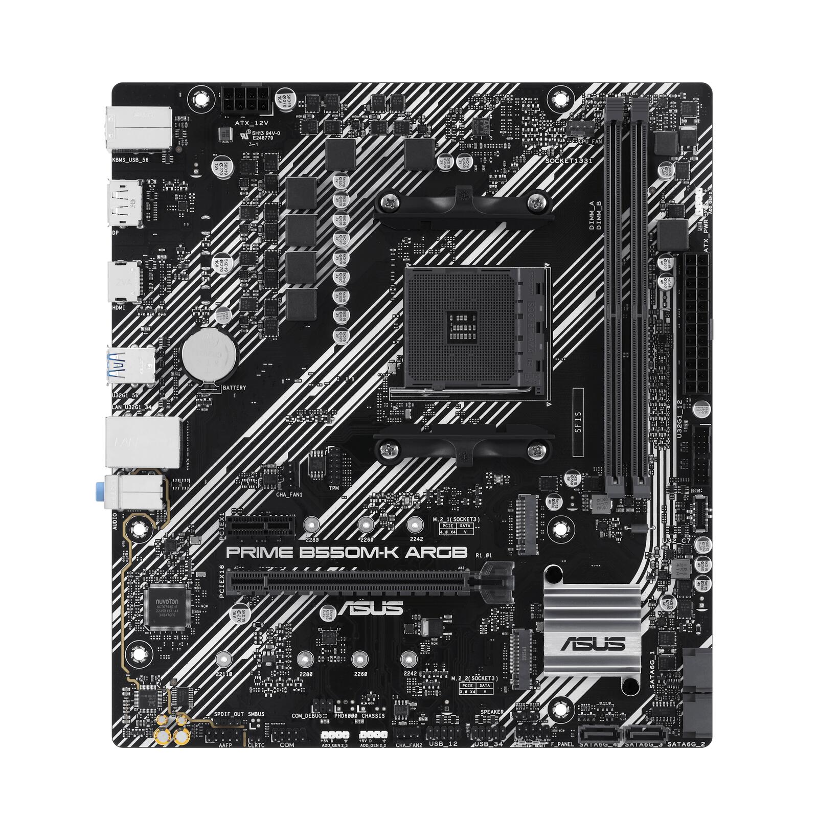 ASUS PRIME B550M-K ARGB 90MB1GC0-M0EAY0