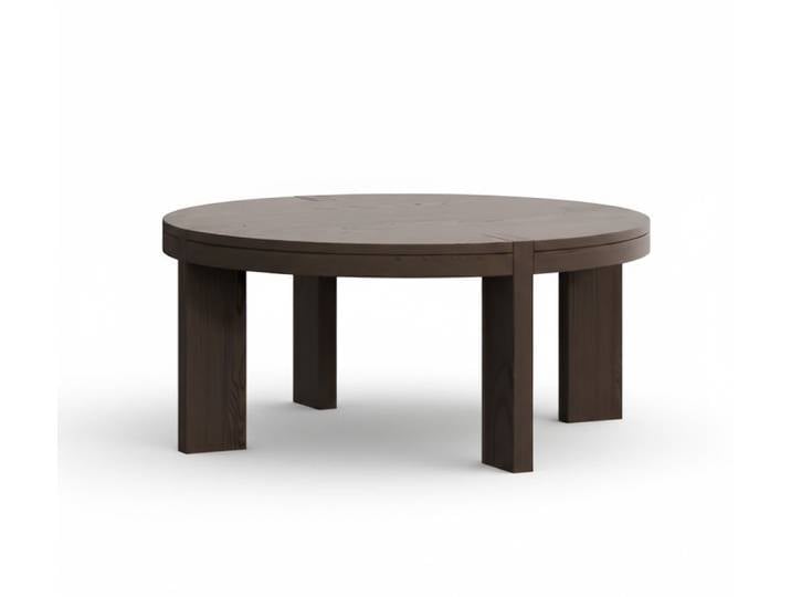 JVmoebel Couchtisch Moderner Couchtisch Rund Holztisch Wohnzimmer Tisch Design
