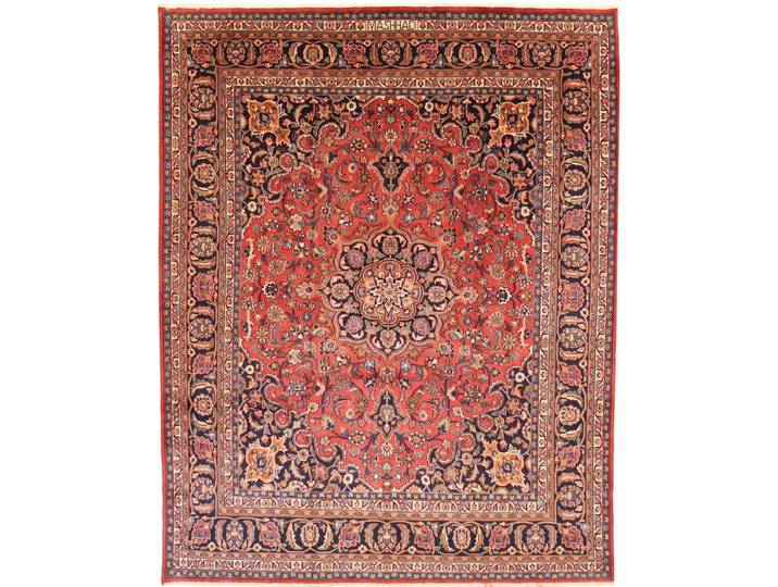 Mashhad Teppich 292x367 Handgeknüpft Orientteppich Perserteppich Wolle