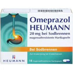 Omeprazol Heumann 20mg B Sodbr.magensaftr.hartk. 14 ST