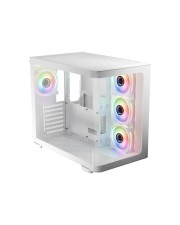 LC Power LC-Power Gehäuse MidiTower ATX 8001B Light USB3.2 o.Netzteil Pro-Strom-Light (LC-8001W-ON)