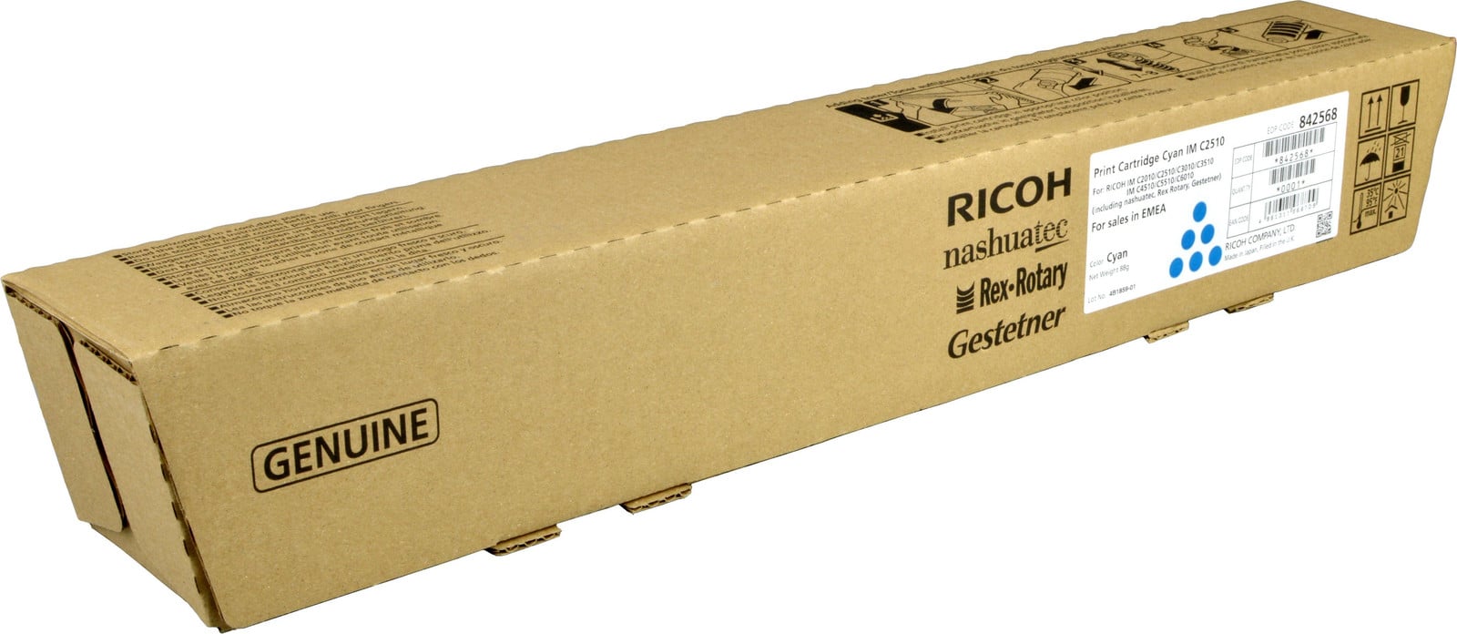 Ricoh Originele Cyaan Tonercartridge