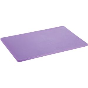 Bartscher Schneidebrett HACCP A120527, aus Kunststoff, 60 x 40 x 1,6 cm, violett