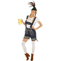 tectake® Frauenkostüm Trachten Set Zillertal