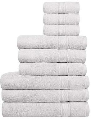 A1 Home Collections Bath Towel Sets, Zero Twist, Highly Absorbent, 500 GSM Low Lint, Quick Drying Bathroom Towel Sets