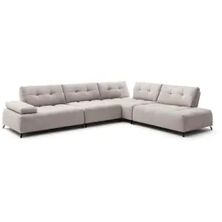 Sormani Ecksofa Cremona Stoff Silky
