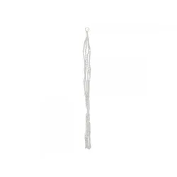 Chic Antique geflochtene Halterung für Übertopf, L100 cm (ohne Topf), creme