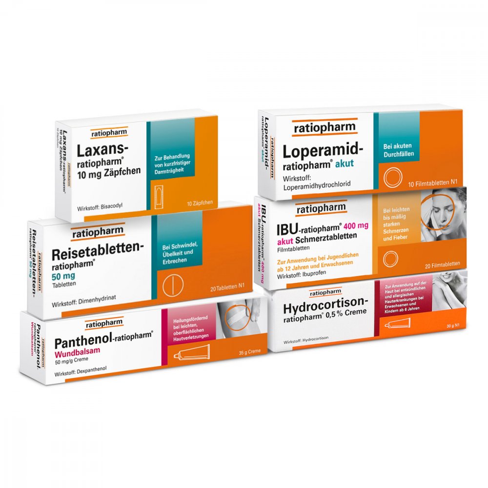 ratiopharm GmbH Reiseapotheke-ratiopharm 08100332