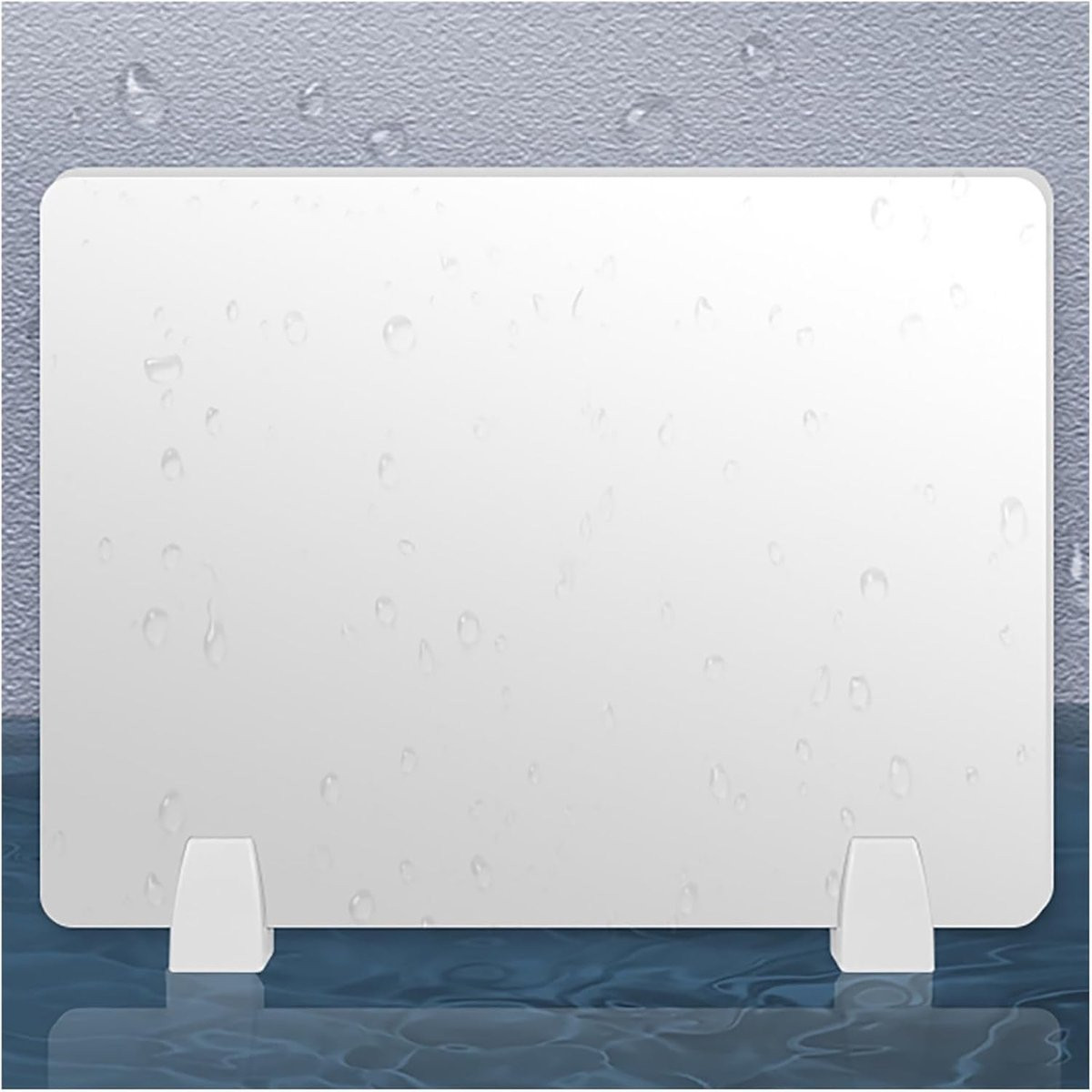 Bureau Divider Paneel Frosted Privacy Scherm 60 x 40 cm