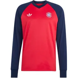 adidas FC Bayern München Warm langarm Aufwärmshirt 2026/27 Herren KF0992 - pure ruby XL