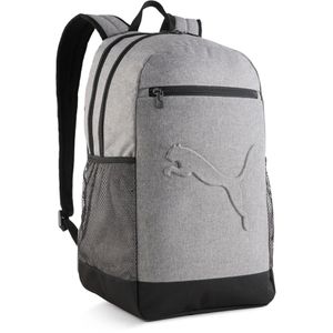 PUMA Rucksack Buzz Heather, 47,5 cm, mit Laptopfach, grau, Polyester, 28 Liter