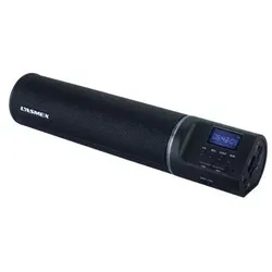 Lasmex S-07 Tragbarer Lautsprecher Tragbarer Mono-Lautsprecher (8 h), Bluetooth Lautsprecher, Schwarz