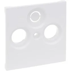 Legrand 765156 SEANO Abdeckung TV-R-SAT für Fremdfabrikate, Farbausführung: Ultraweiß