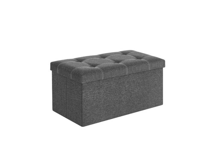 Hansiro Sitzbank, Grau, 38x38x76 cm, Esszimmer, Bänke, Sitzbänke