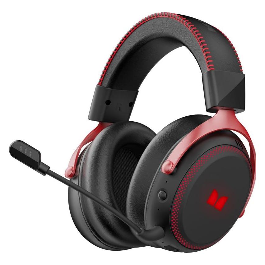 Monster Drahtloses Gaming-Headset Mission 350, BT / WLAN / kabelgebunden, schwarz (Kabelgebunden, Kabellos) (123346-03)