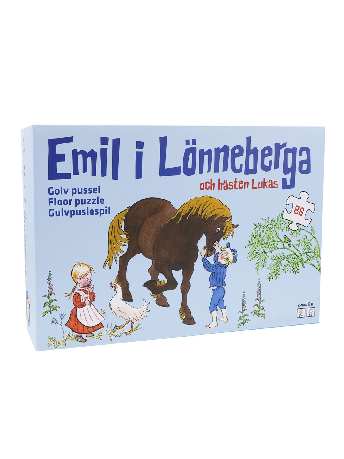 Emil fra Lønneberg Emil - Floor Puzzle - Emil & Ida