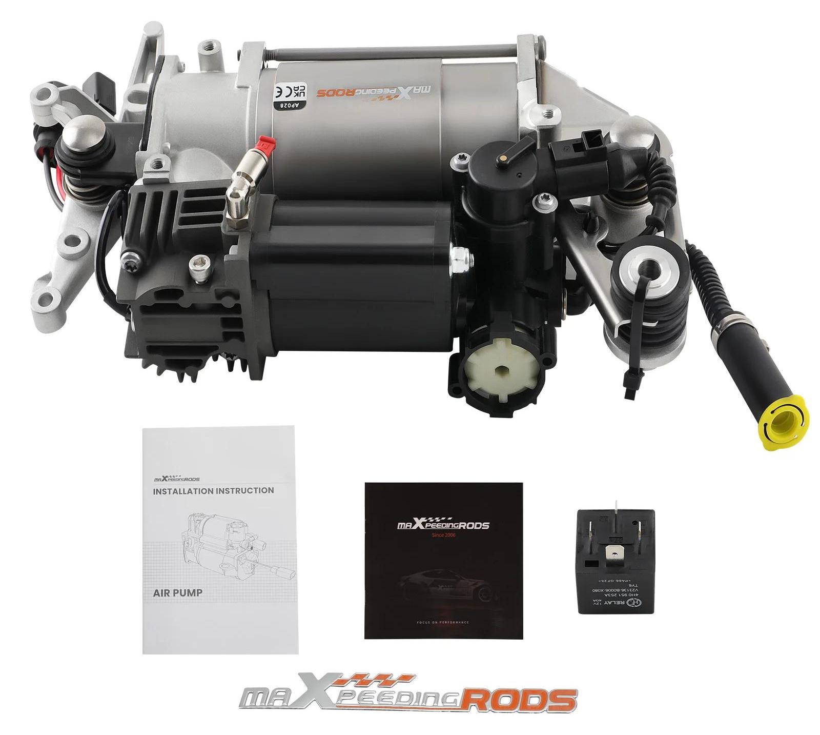 Luftfederung Kompressor - Kompressorpumpe mit Halterung - Für Cayenne 955 9PA SUV 2002-2010