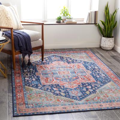 Livabliss Mitika Vintage Medallion Area Rug