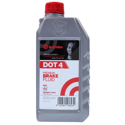 Brembo 1x 500ml Bremsflüssigkeit DOT4 [Hersteller-Nr. L04005]