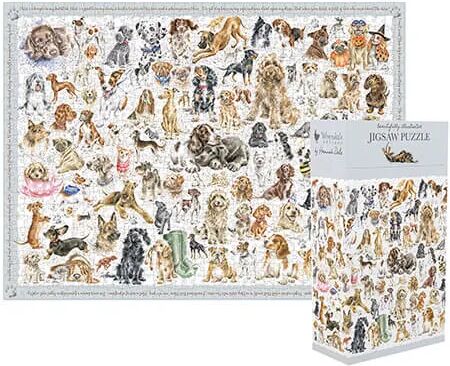Wrendale Designs 'A Dog's Life' Jigsaw Puzzle