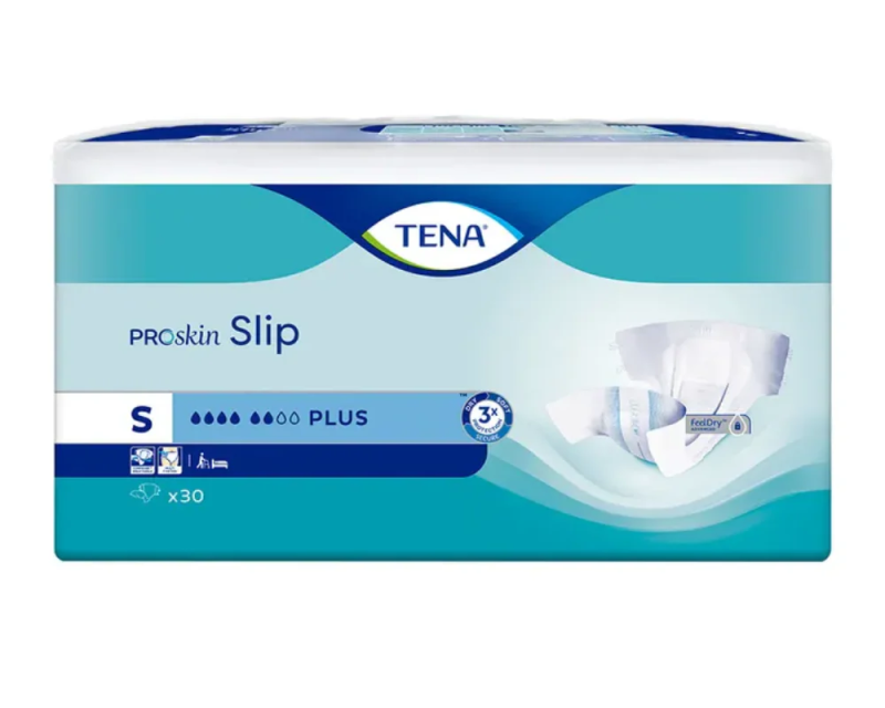 Tena Proskin Slip Plus Small - 6 paquets de 30 protections