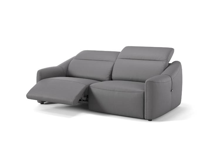 Designsofa SAMOA 2-Sitzer Ledersofa Couch